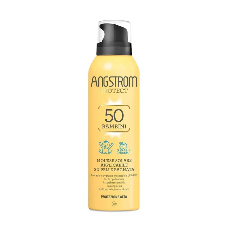Angstrom Protect Bambini Mousse Solare 150ml SPF50