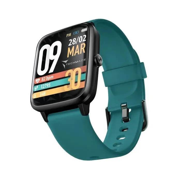Techmade Smartwatch Sport Con GPS Integrato Green