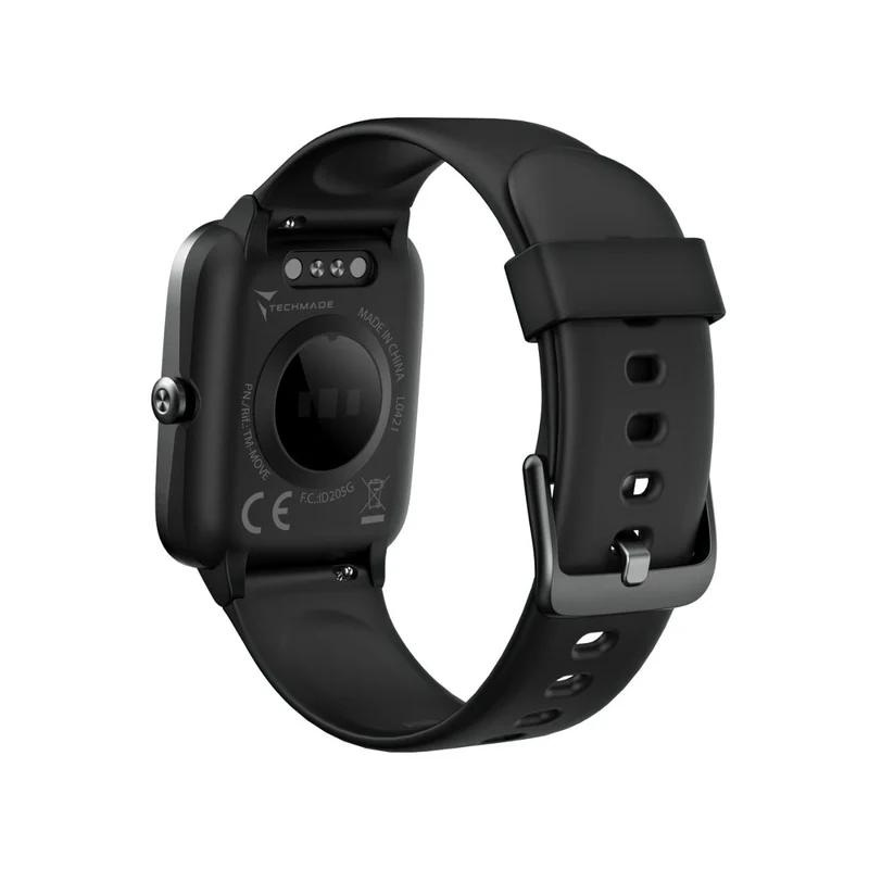 Techmade Smartwatch Sport Con GPS Integrato Colore Black