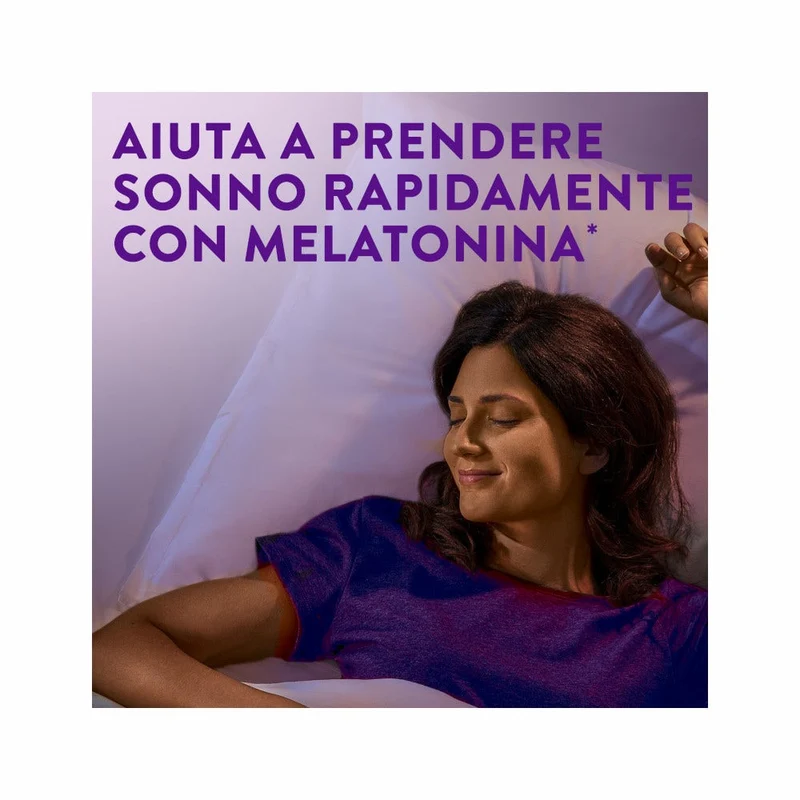 ZzzQuil NATURA Per Dormire 30 Gommose Mango Banana con Melatonina Camomilla Valeriana Lavanda