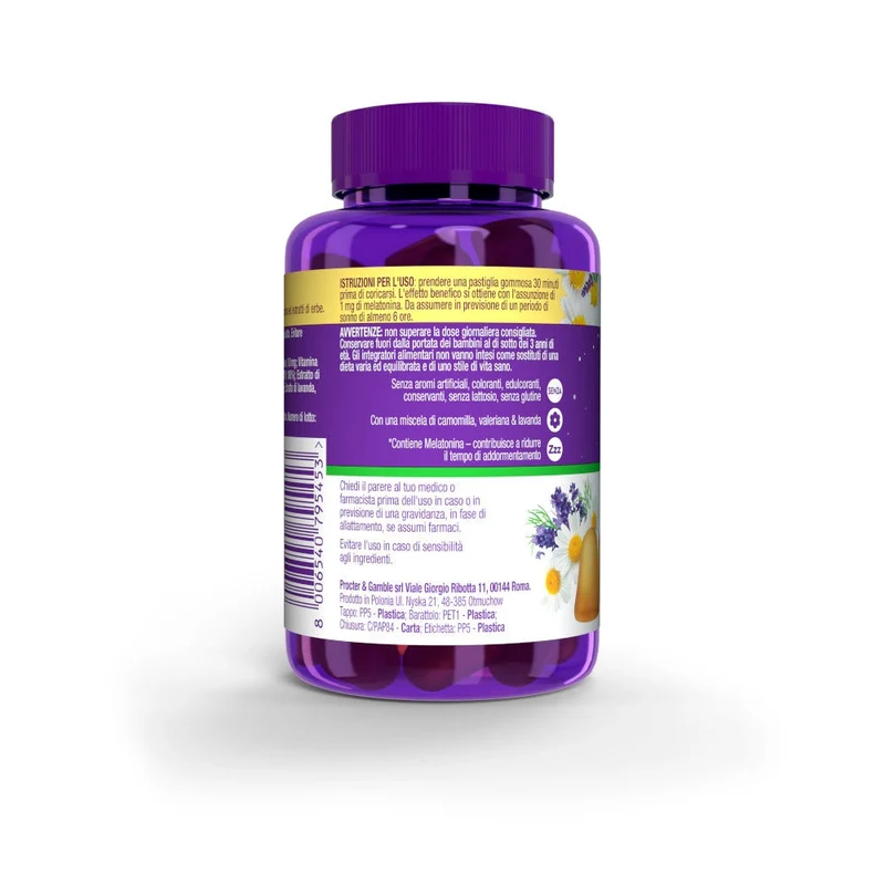 ZzzQuil NATURA 60 Gommose Mango Banana con Melatonina