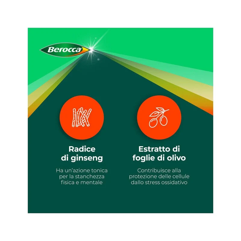 Berocca Plus Integratore Vitamine Minerali Energia 30 Compresse