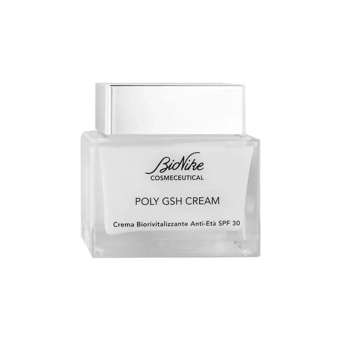 Bionike Cosmeceutical Poly GSH Cream Biorivitalizzante SPF 30 Anti-Età 50ml