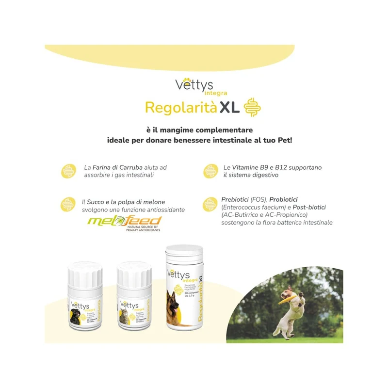 Vettys Integra Regolarità Per Cani Taglia XL 30 Compresse