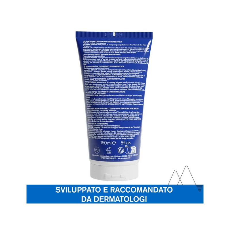 Uriage DS Hair Shampoo Trattamento Cheratoriduttore 150ml