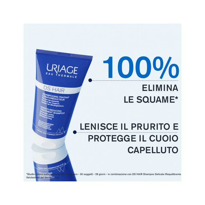 Uriage DS Hair Shampoo Trattamento Cheratoriduttore 150ml