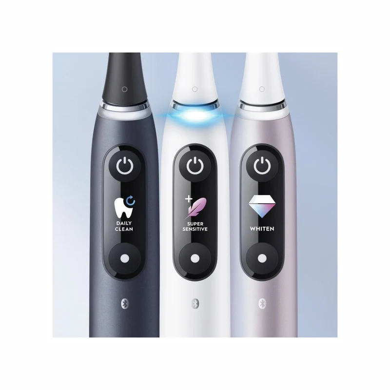 Oral-B Spazzolino Elettrico Ricaricabile iO 9S Bianco, 2 Testine, 1 Custodia Da Viaggio Ricaricabile, 1 Spazzolino