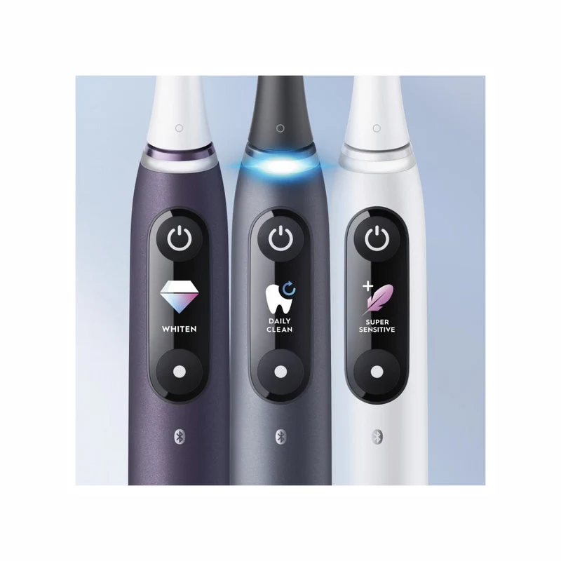 Oral-B Spazzolino Elettrico Ricaricabile iO 8S Nero, 2 Testine, 1 Custodia Da Viaggio, 1 Spazzolino