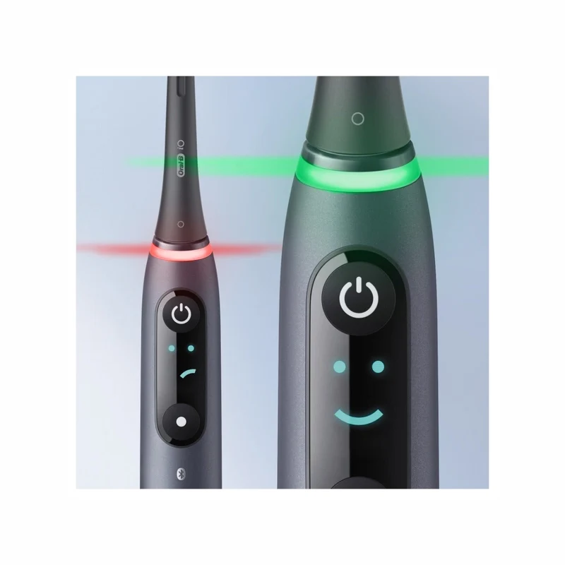 Oral-B Spazzolino Elettrico Ricaricabile iO 8S Nero, 2 Testine, 1 Custodia Da Viaggio, 1 Spazzolino