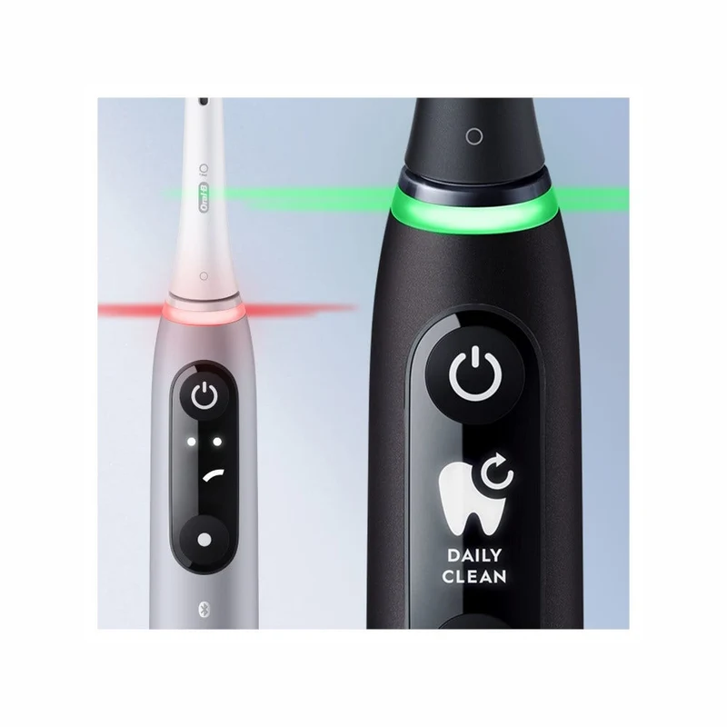 Oral-B iO6 Spazzolino Elettrico Ricaricabile Nero Con Custodia Da Viaggio