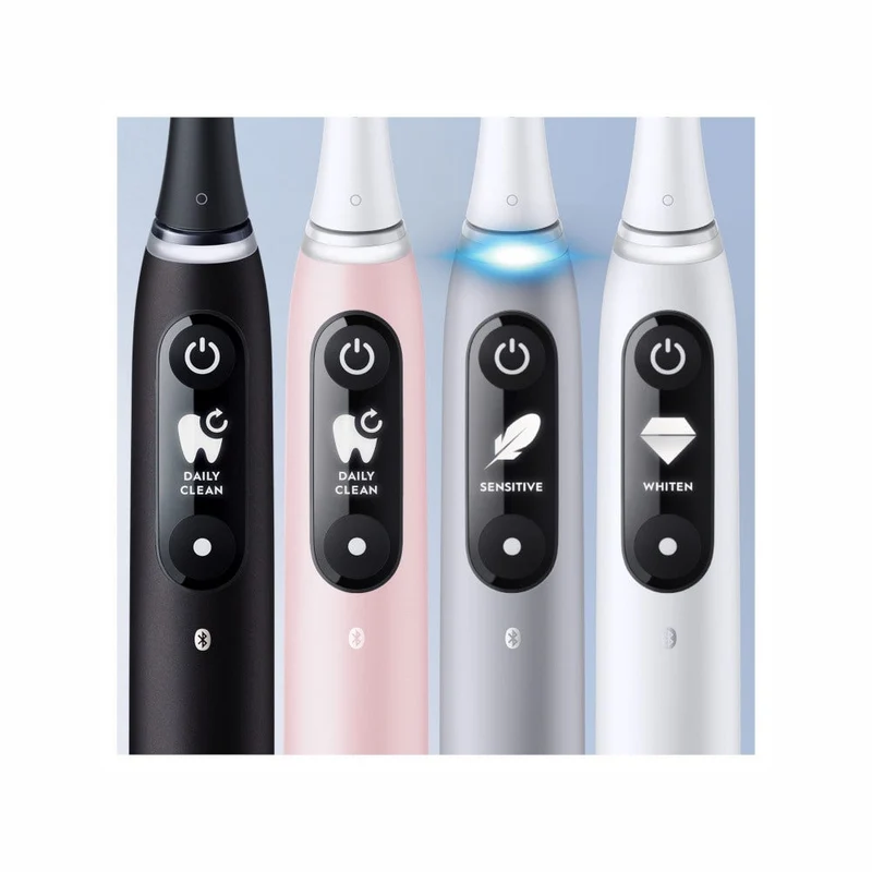 Oral-B iO6 Spazzolino Elettrico Ricaricabile Nero Con Custodia Da Viaggio