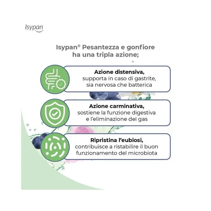Isypan Pesantezza E Gonfiore 20 Compresse