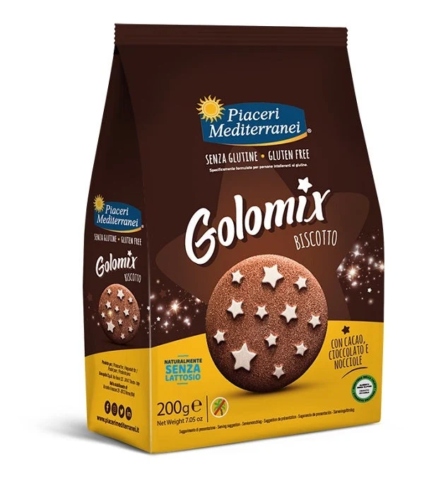 Piaceri Mediterranei Golomix Biscotto 200 g