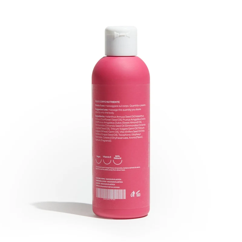 Dafne Olio Naturale Massaggi Corpo Vaniglia 200ml