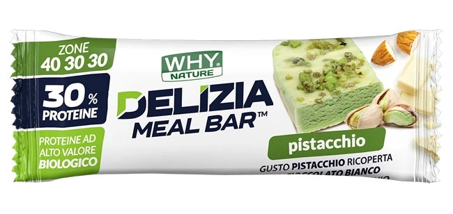 Whynature Delizia Meal Barretta Proteica Pistacchio 50g
