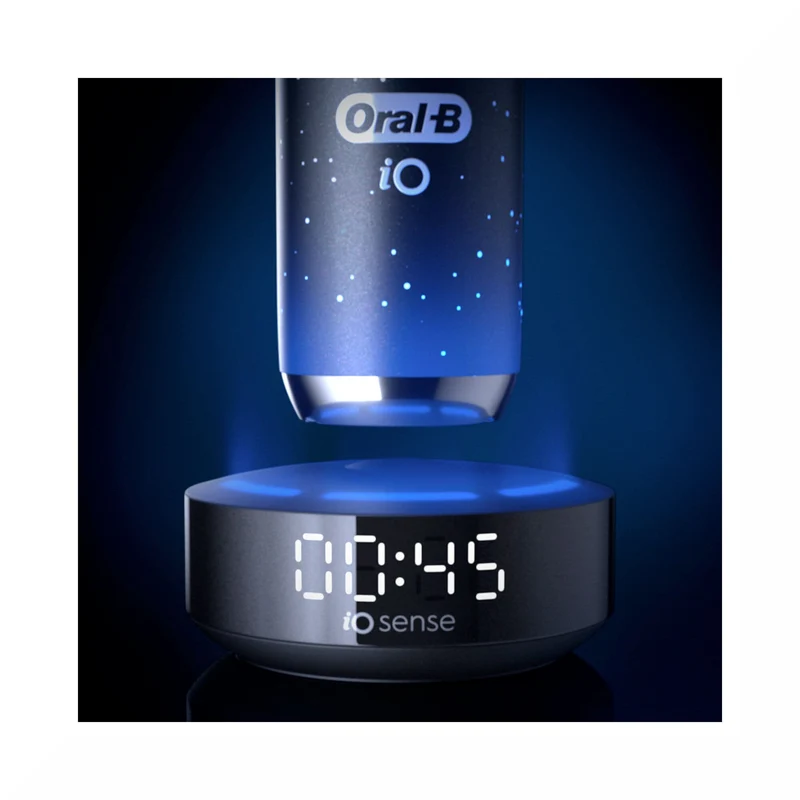 Oral-B Spazzolino Elettrico iO 10 Nero + 1 Testina + 1 Custodia + 1 Caricatore