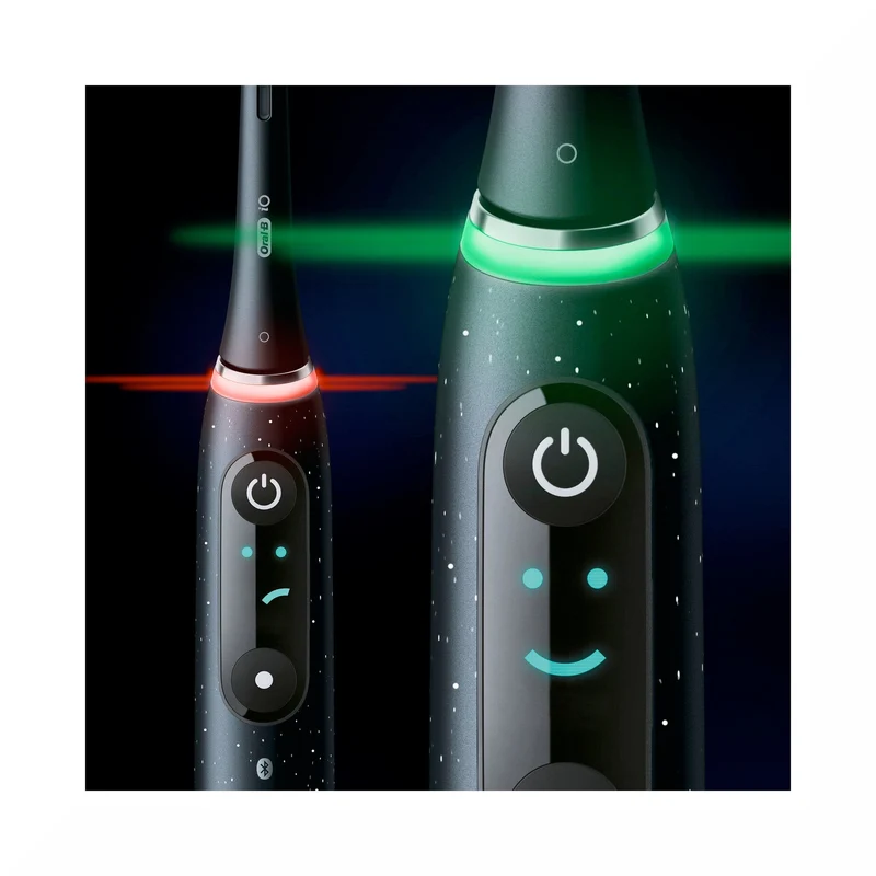 Oral-B Spazzolino Elettrico iO 10 Nero + 1 Testina + 1 Custodia + 1 Caricatore