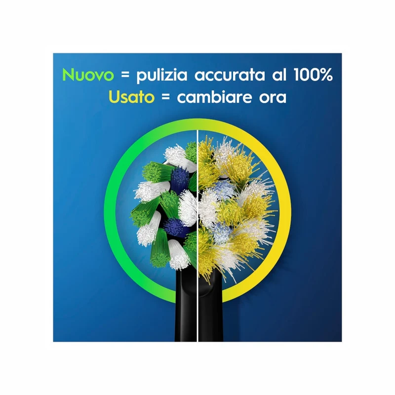 Oral-B Spazzolino Elettrico Ricaricabile Vitality Pro Nero, 1 Testina, 1 Spazzolino