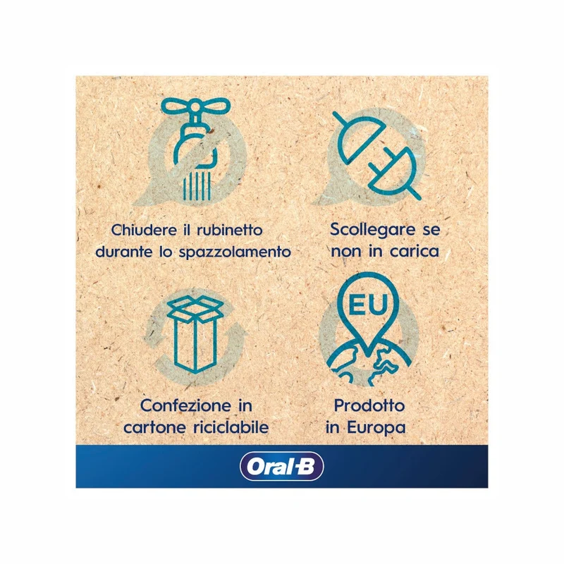 Oral-B Spazzolino Elettrico Ricaricabile Vitality Pro Nero, 1 Testina, 1 Spazzolino