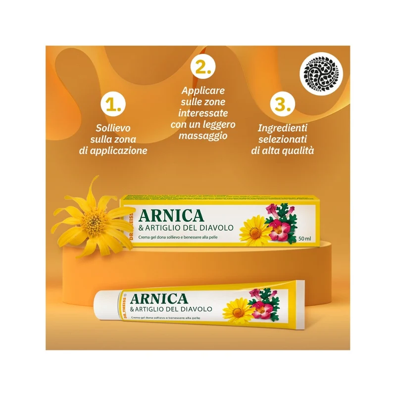 Dr Theiss Arnica/Artiglio Del Diavolo Crema Gel 50ml