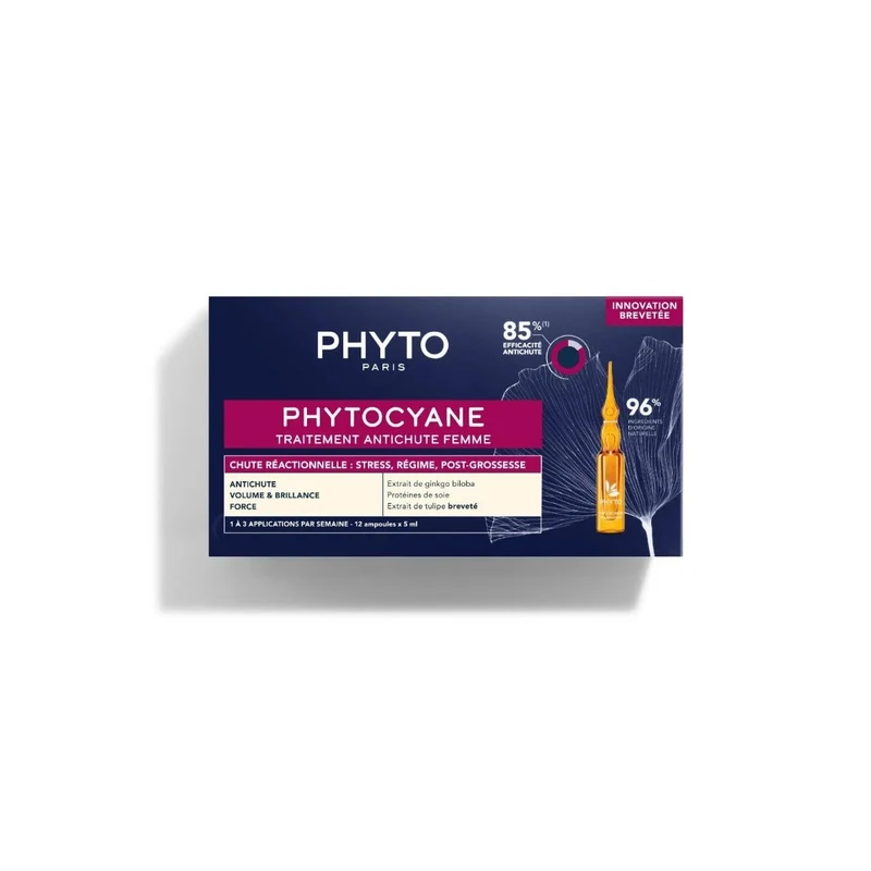 Phyto Phytocyane Fiale Donna Caduta Temporanea 12x5ml