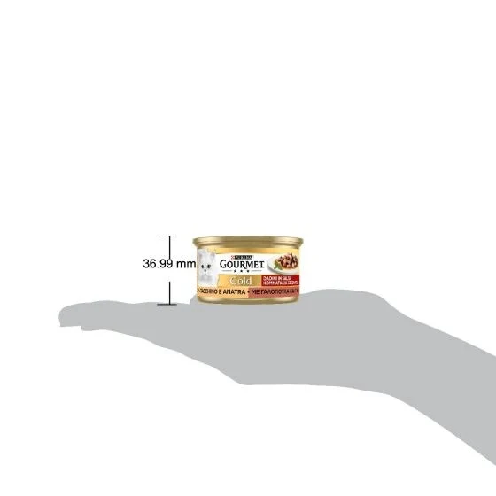 Purina Gourmet Gold Dadini In Salsa Con Tacchino E Anatra Per Gatti Lattina 85g