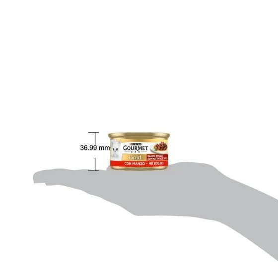 Purina Gourmet Gold Dadini In Salsa Con Manzo Per Gatti Lattina 85g