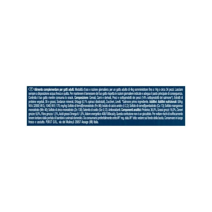 Purina Felix Naturally Delicious Gusto Salmone Cibo Umido Gatti Adulti Busta 50g