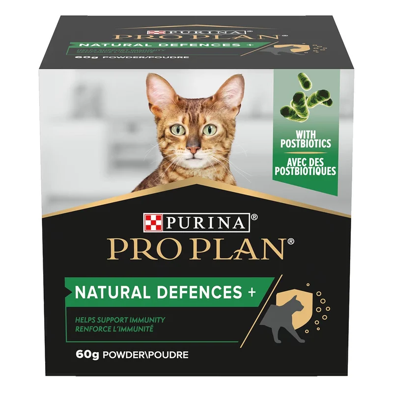 Purina Pro Plan Supplements Natural Defences+ Postbiotici Per Gatti Adulti 60g