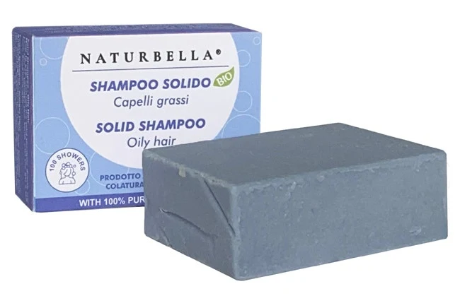 Naturbella Shampoo Solido Capelli Grassi Bio 100g
