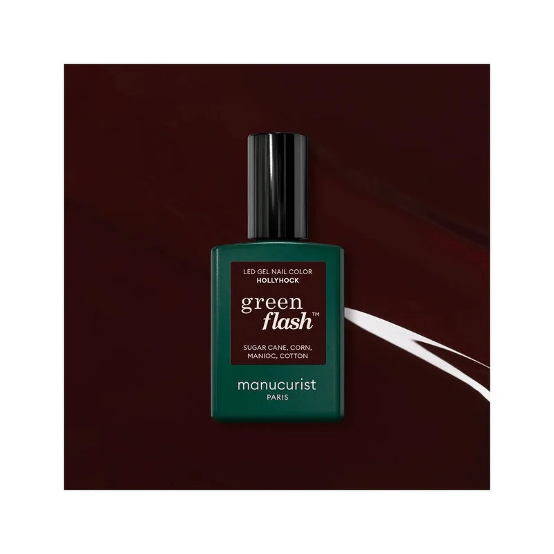 Manucurist Green Flash Smalto Semipermanente Hollyhock 15ml