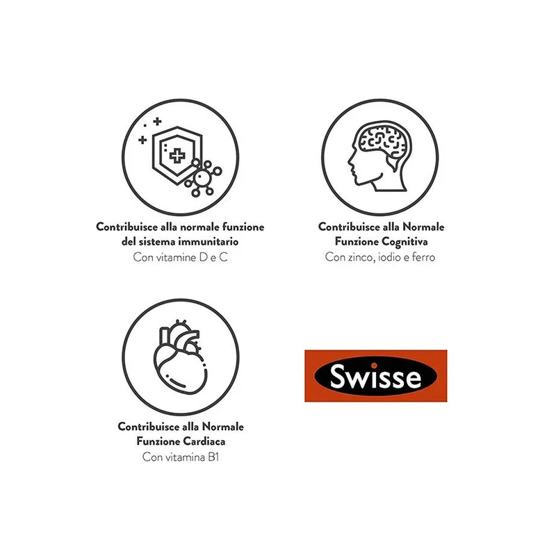 Swisse Multivitaminico Uomo 50+ 30 Compresse Integratore