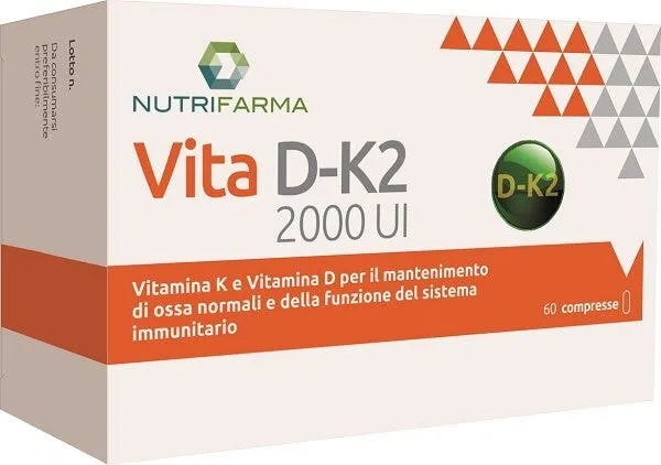 Nutrifarma Vita D-K2 2000UI 60 Compresse