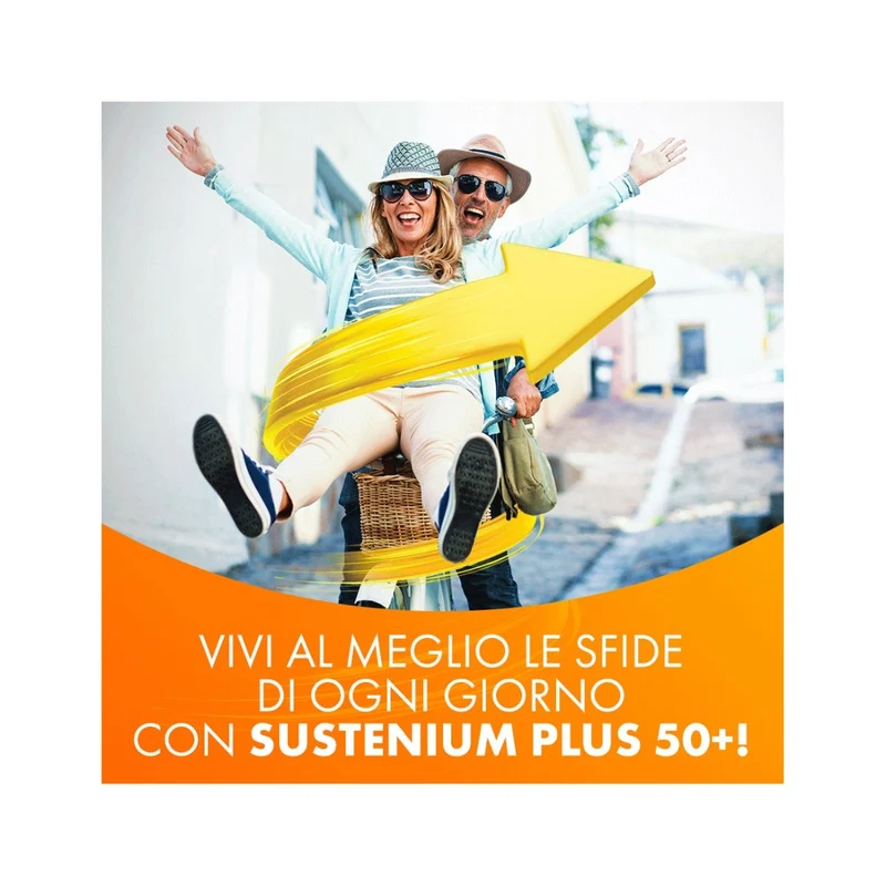 Sustenium Plus 50+ 24 Bustine - Integratore Energetico Over 50