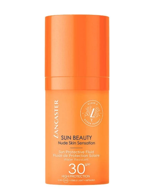Lancaster Sun Beauty Protective Fluid SPF 30 Nude Skin Sensation Viso 30ml