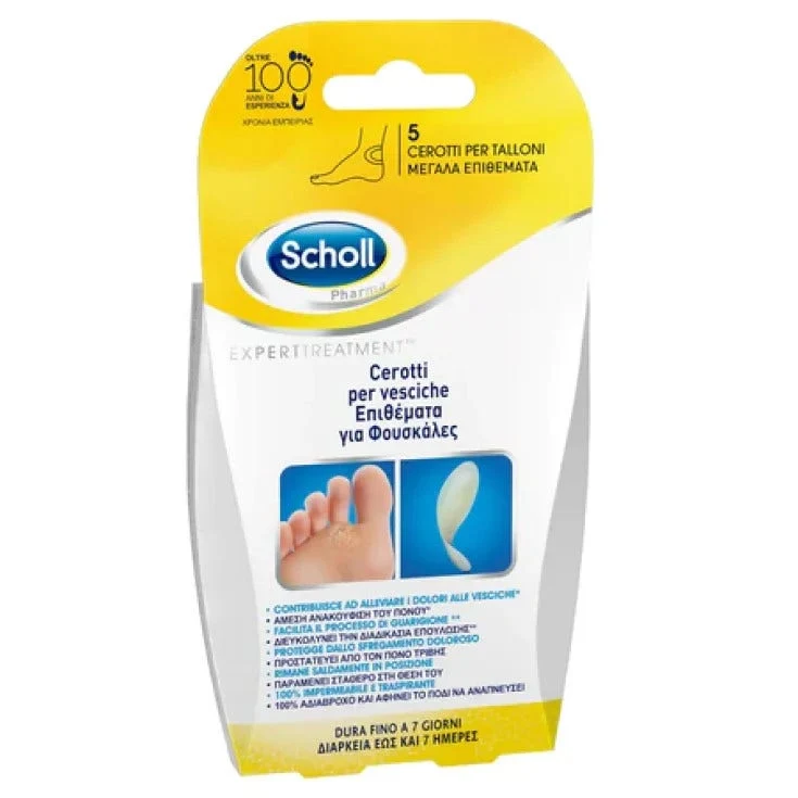 Scholl Cerotti Vesciche Tallone 5 Pezzi