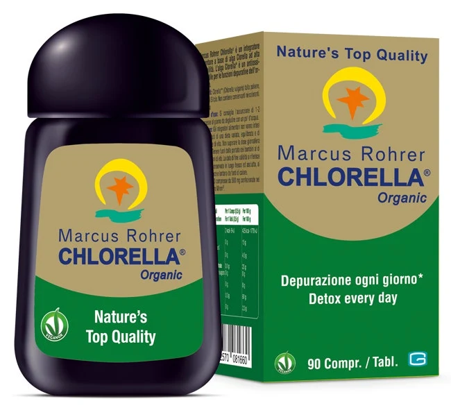 Marcus Rohrer Chlorella Organic 90 Compresse
