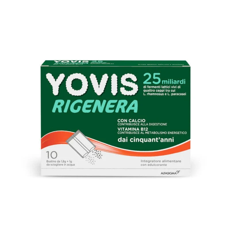 Yovis Rigenera 10 Bustine - Probiotico per Benessere Intestinale