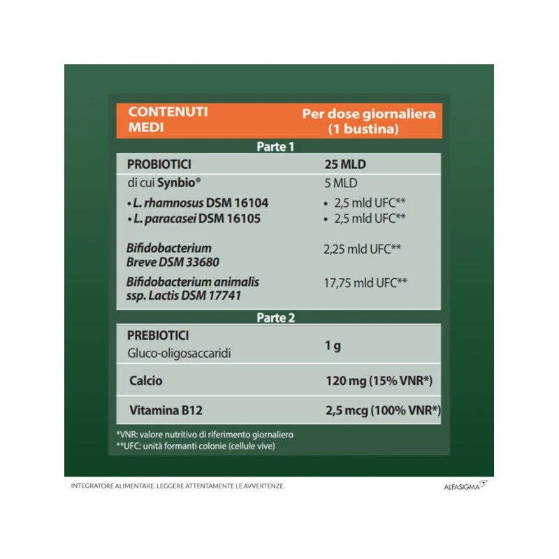 Yovis Rigenera 10 Bustine - Probiotico per Benessere Intestinale
