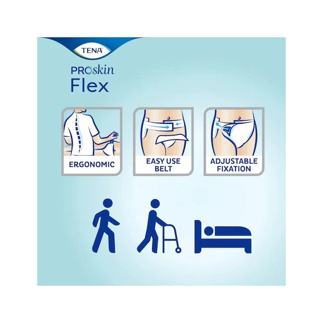 Tena Flex Super Pannolone Per Incontinenza A Cintura Small 30 Pezzi