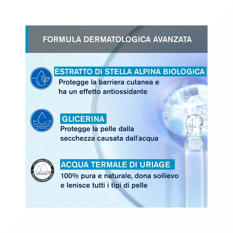 Uriage Mousse Acqua Detergente 150ml