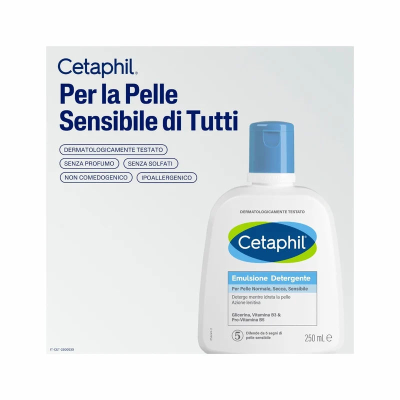 Cetaphil Emulsione Detergente Lenitiva 250ml
