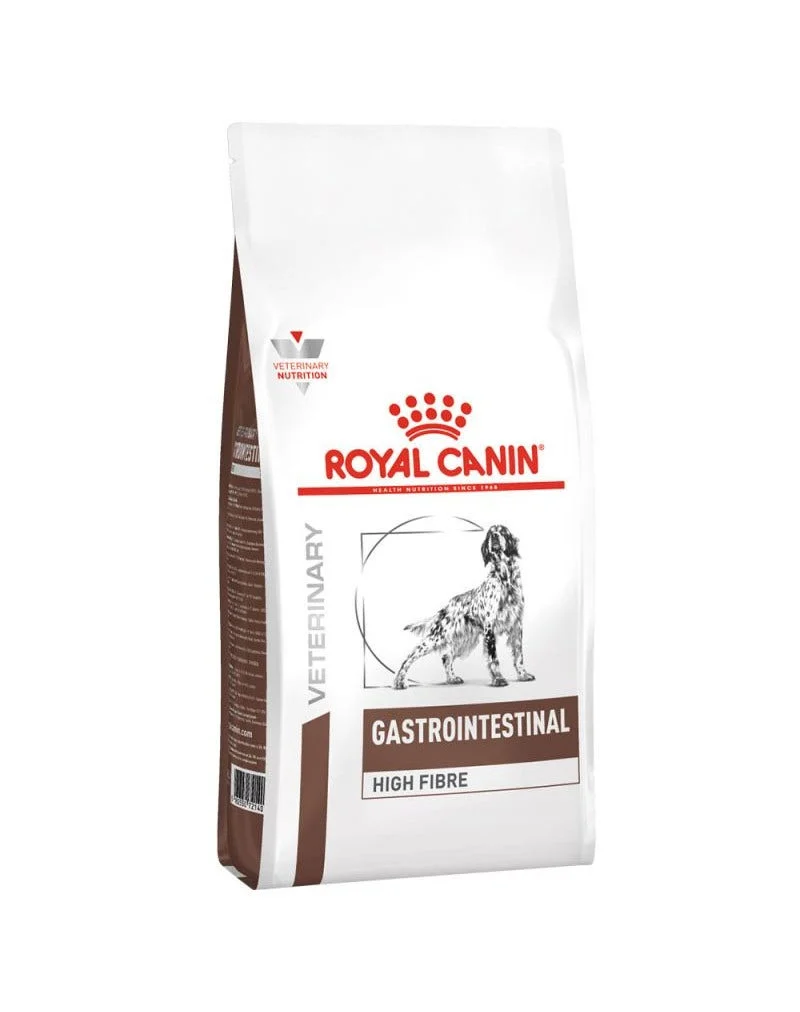Royal Canin Veterinary Gastrointestinal High Fibre Crocchette Per Cani Adulti Sacco 2kg