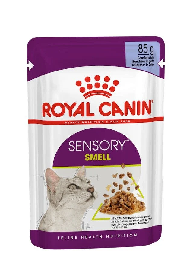 Royal Canin Sensory Smell Bocconcini IN Gelatina Per Gatti Adulti Bustina 85g