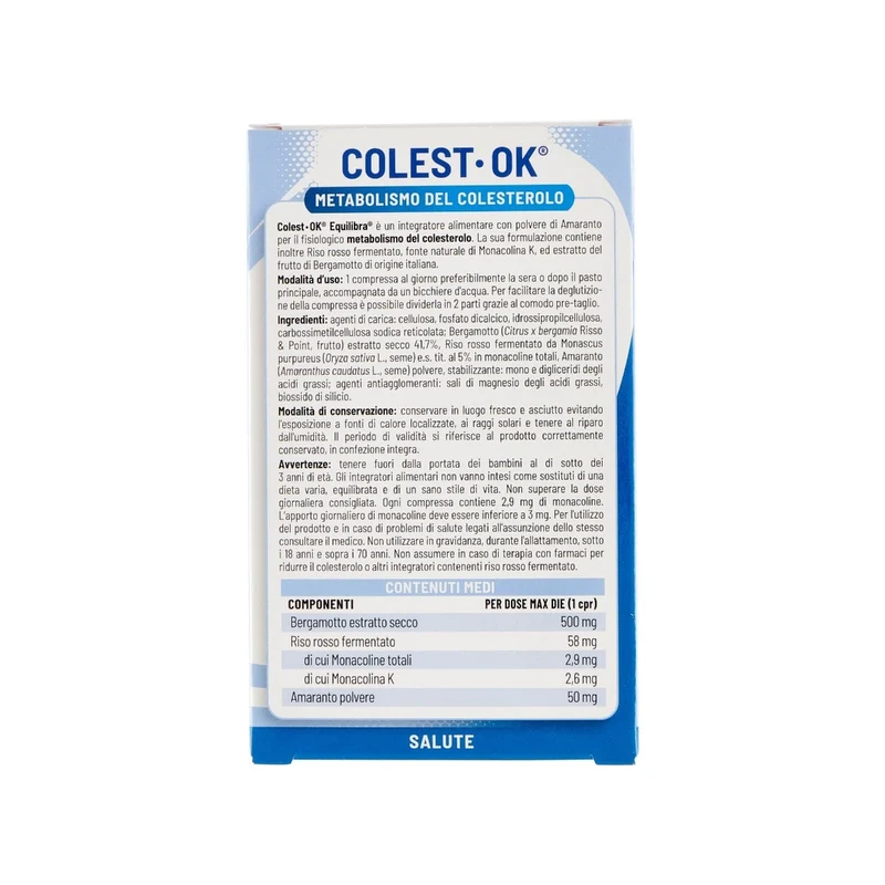 Equilibra Colest Ok 20 Compresse