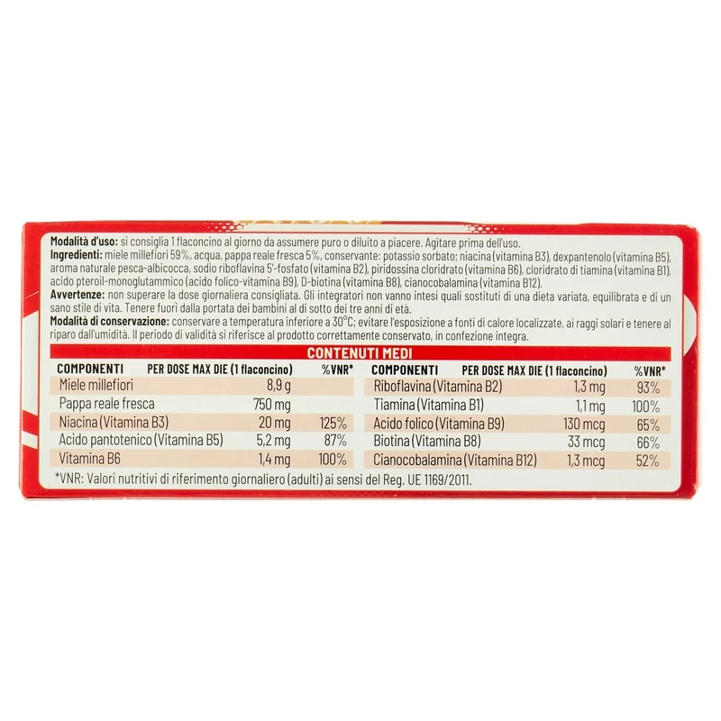 Equilibra Pappa Reale Fresca 10 Flaconcini Monodose