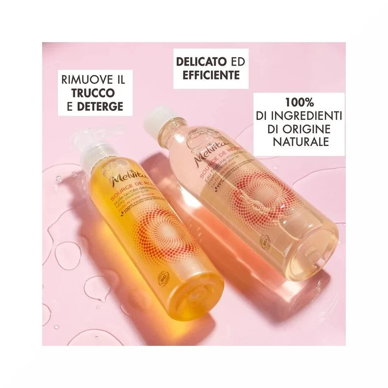Melvita Acqua Micellare Source de Roses 200ml