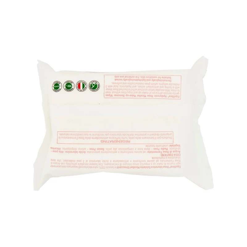 Equilibra Rosa Ialuronica 25 Salviette Micellari Struccanti