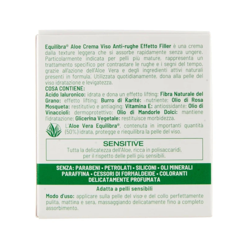 Equilibra Aloe Crema Viso Anti-Rughe 50ml