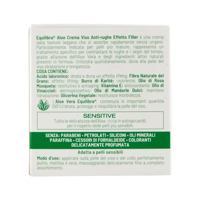 Equilibra Aloe Crema Viso Anti-Rughe 50ml